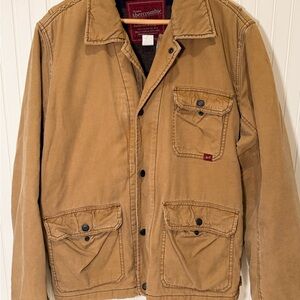 Vintage Abercrombie & Fitch Men's Brown Field Jacket